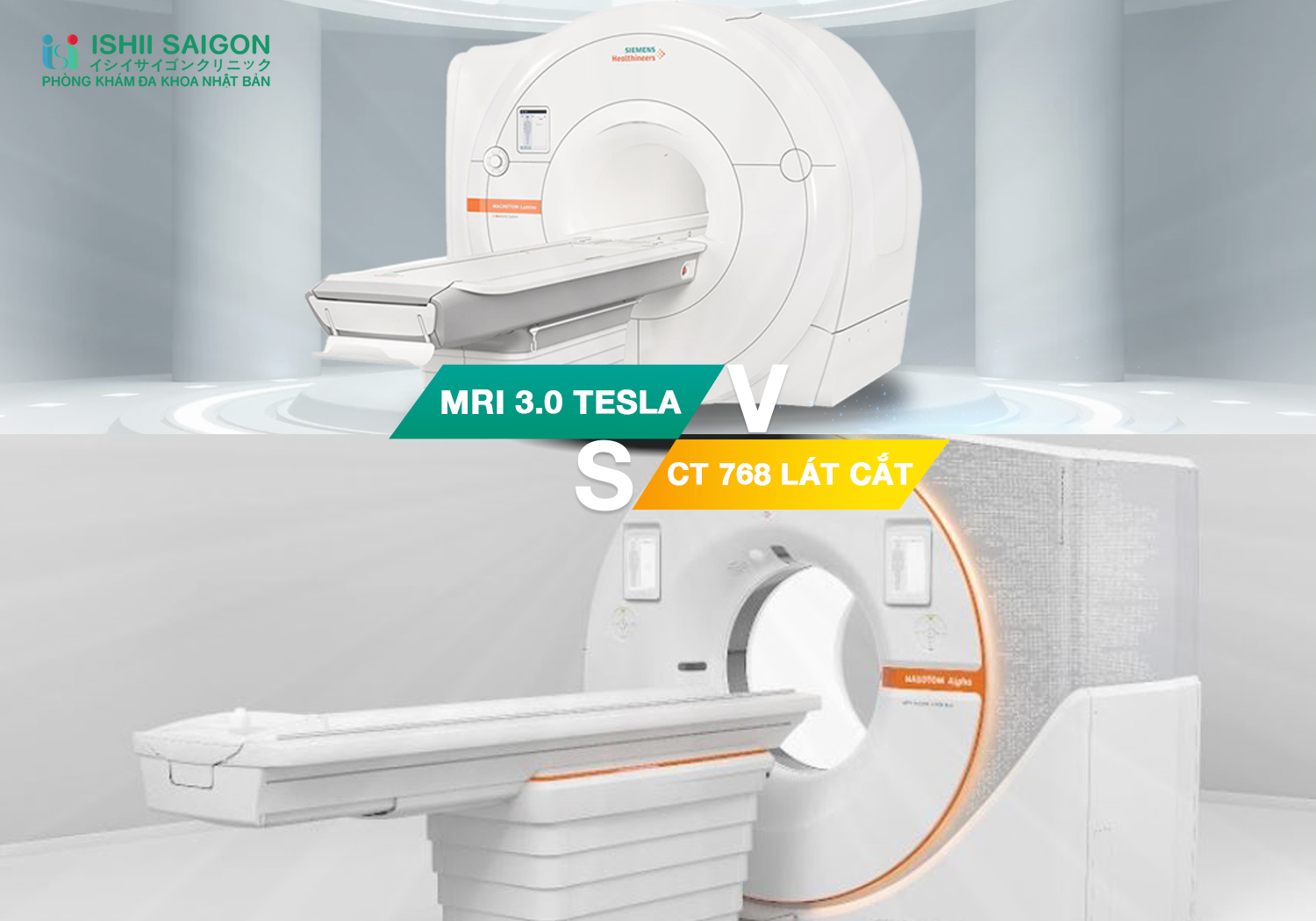 Phân biệt chụp cộng hưởng từ (MRI) và cắt lớp vi tính CT scan